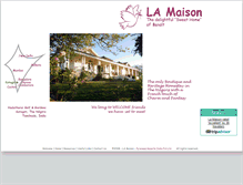 Tablet Screenshot of lamaison.in