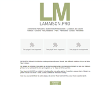 Tablet Screenshot of lamaison.pro